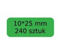 Étiquettes autocollantes NIIMBOT VERTES 10 x 25 mm, 240 pièces