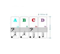 Etiquettes Autocollantes Pour Clavier De Piano 88/61/54/49 Touches