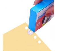 Étiquettes autocollantes rondes en papier pour feuilles mobiles