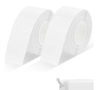 Étiquettes autocollantes spéciales - 15 mm imperméables et personnalisables - Compatible avec PRT Qutie/Makeid L1 - Imprimez des codes-barres, noms, date, prix, etc. (blanc, 3 rouleaux)
