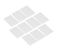 Étiquettes autocollantes UHF RFID, 860-960 MHz, puce KU5, norme ISO18000-6C EPC Gen2, étiquette RFID adhésive à longue portée avec support en PET pour la gestion des actifs dans la