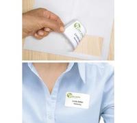 Etiquettes-badges SPECIAL, 80,0 x 50,0 mm, blanc