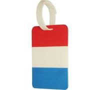 NOVAGO lot de 4 Etiquettes Bagages Drapeau étiquette Valise, étiquette pour Sac à Voyage,Sac à Dos (France)