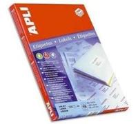 Etiquettes blanches format 210x297mm par 100