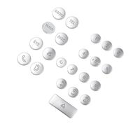 étiquettes Bouton Compatible Avec Benz Pour GLK X204 2008 2009 2010 2011 2012 Accesorios Pour El Panel De CD Del Aire Acondicionado Del Coche Embellecedor De Botones Plateados