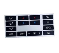 étiquettes Bouton Compatible Avec Pour BMW E39 1996 1997 1998 1999 2000 2001 2002 Autocollant Voiture Autocollant AC Autocollant Bouton Noir Accessoire Remplacement