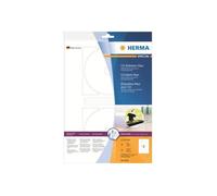 Herma Étiquettes Maxi de CD 8624 – diamètre 116 mm – A4, 20 pièces, blanc