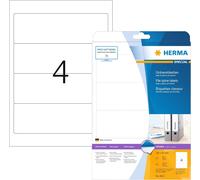 Étiquettes Classeur 192 X 61 A4 40 Pièces Blanc