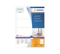 Étiquettes classeur HERMA A4 blanches 192x61 mm papier opaque 400 pcs.