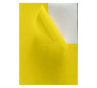 Etiquettes couleurs 105 x 148,5 mm - jaunes - Boîte de 400