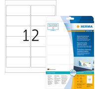 Herma 10017 Étiquettes movables/amovibles 99,1 x 42,3 A4 300 pièces Blanc