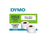 260 étiquettes courrier 28 x 89 mm pour Dymo LabelWriter 450