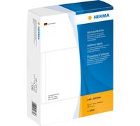 Étiquettes d'adresse HERMA 148 x 105 mm simples blanches 500 étiquettes