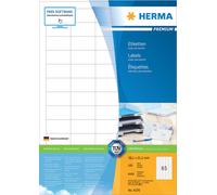 Étiquettes d'adresse Premium A4, blanches 199,6x289,1 mm papier mat 100 pcs.