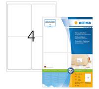 Herma 4250 Étiquettes d'adresse 99,1 x 139 Premium A4 400 pièces Blanc