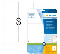 Étiquettes d'adresse Premium A4, blanches 99,1x67,7 mm papier mat 200 pcs.