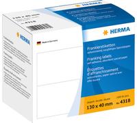 Etiquettes d'affranchissement doubles 130x40 mm 1000 pcs.
