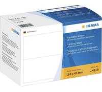 Étiquettes d'affranchissement doubles 163x45 mm 1000 pcs.
