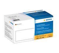 Herma Étiquettes d'affranchissement 165 x 41 mm autocollantes bord à languette Blanc boîte de 1000