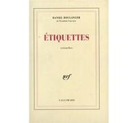 Étiquettes Daniel Boulanger (Auteur)