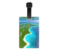 Étiquettes de bagage « an Island in The Ocean » pour sacs de golf, sacs de sport, valises, etc.
