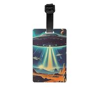 Étiquettes de bagage de valise de planète d'univers Étiquettes durables de sacs d'identification pour la reconnaissance facile des sacs Essentiels de voyage