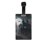 Étiquettes de bagage d'horreur d'Halloween Étiquettes de bagage durables badges de sac pour reconnaître facilement le sac essentiel pour les voyages