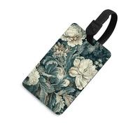 Étiquettes de bagage en TPU avec carte d'information, étiquettes de bagage personnalisées pour le vol, étiquettes de sac multifonctionnelles pour affaires, cadeau, noir, taille unique, étiquette de