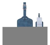 Étiquettes de bagage | Étiquettes d'identification Pour Valises Et Sacs De Voyage - Cordon En Cuir PU Avec Trou Ergonomique Pour Et Enfant Pour Voyage D'affaires Avion Et Croisière