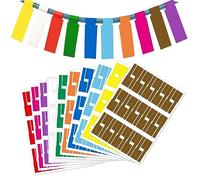 Étiquettes de Câble,10 Feuilles 300 Pièces Etiquette Cable Organisateur de Cable Etiquettes Autocollantes Etiquettes pour Câbles,pour Marquer Organiser le Fil Cables,10 couleurs