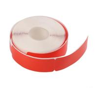 Étiquettes de câble 12,5 mm x 109 mm - Ruban d'étiquettes thermiques imperméables pour NIIMBOT D110 D11 P11 - Autocollant pour câbles - Blanc (rouge)
