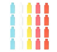 Étiquettes de câble, étiquettes de fil - 20X étiquettes pour l'étiquetage,Identificateur de câbles, marqueurs de fils pour ordinateurs électroniques, organisation des fils et identification, couleurs