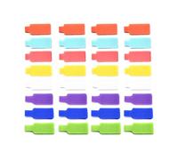 Étiquettes de câble multi-usages avec code couleur pour centres de données, équipements de bureau, réseaux électriques, tickets de câbles colorés