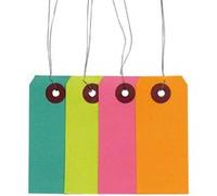 Etiquettes de couleur avec fil métallique Multicolore G