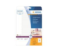 Étiquettes de couverture de CD HERMA SPECIAL, 114,3 x 5,5 mm, blanches