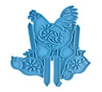 Étiquettes De En Forme D'animal Moules Résine Jardin Moulage Époxy Silicone Pour La Fabrication D' Marqueur Étiquette Décoration