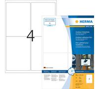 Étiquettes de film HERMA Outdoor SPECIAL 99,1 x 139 mm blanc 160 étiquettes