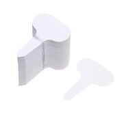 Étiquettes de jardin, classification des plantes, tri, panneau, étiquette, billet, plaque d'écriture en plastique, fiche, carte colorée(White,200pcs)