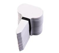 Étiquettes de jardin inscriptibles - Marqueurs de robustes de 15,2 cm avec matériau d'écriture lisse, piquets nominatifs, identificateur de jardinage avec résistance aux intempéries