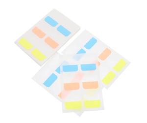 Étiquettes de Marque-page Adhésives, Codification Couleur | Retrait Propre, Écriture Peu Traversante, pour Étudiants et Enseignants, Classeurs, Notes de Cours, Bureau