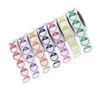 Étiquettes de Mise en Conserve,Étiquettes Alimentaires Autocollants 7 Jours 3500 Points Circulaire Semaine Points Jour Etiquettes Alimentaires Etiquettes pour Cuisines Commerciales Restaurants