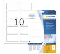 Étiquettes de nom HERMA SPECIAL 80 x 50 mm blanches séparables 100 étiquettes