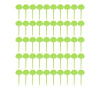 Étiquettes de plante Marqueurs de fleurs imperméables Plant Tags Garden Nursery Fleurs Potted for Gardening Plantes Plastique 50 PCS (Vert)