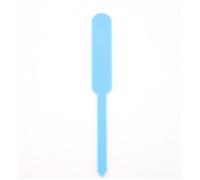 Étiquettes de plantes en plastique, 100 pièces, for jardinage et légumes, avec bouchon terre for distinguer les Pour l'enregistrement des noms de plantes(Light Blue)