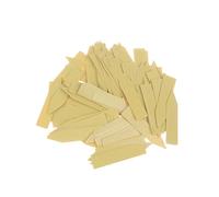 Étiquettes de plantes jardin, 1000 pièces, pots fleurs, étiquettes en plastique for, marqueurs pépinière, semis, outils bricolage Pour identifier les plantes(Yellow)