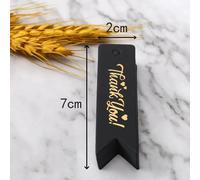 Étiquettes De Remerciement En Papier Kraft Bronzant,Fait À La Main,Sacs À Biscuits Et Bonbons,Cartes À Accrocher,Lettre Imprimée En Forme De C?ur,7x2cm,2023 - Type [Style 4]-50pcs