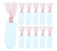 Étiquettes de Siège en Acrylique avec Ruban, Panneaux Réservés Mariage | Forme Arquée Vierge, Fixation Facile aux Chaises, pour Salles de Banquet, Fêtes et Organisation des Invités