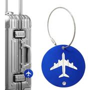 Étiquettes de valise en silicone - Étiquettes d'identification de bagages de voyage, protection de confidentialité approuvée par la Tşa | Porte-badge Durable pour sac, valise, voyage, Identification d