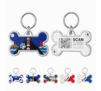 Étiquettes d'identification QR Code pour collier de chien