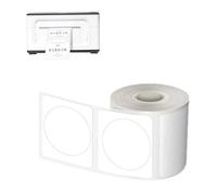 Étiquettes d'imprimante thermique compatible avec phomemo M110 M108 M100 M120 M200 M220 M221, étiquettes thermiques autoadhésives rondes, 50x50 mm, entreprise, maison, bureau étiquettes 140 feuilles
